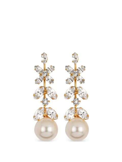 Jennifer Behr Tiera crystal earrings Gold 76RC81