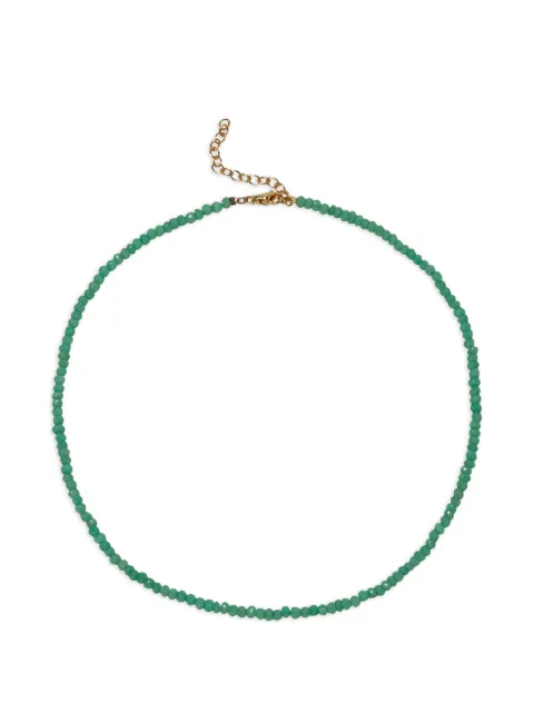Jennifer Behr Ersa beaded necklace Green 118PA1