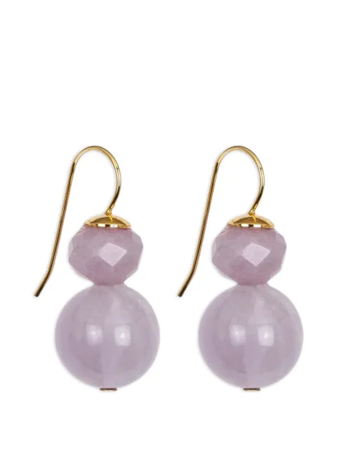Jennifer Behr Jaycee faceted beaded earrings Gold 118RA16