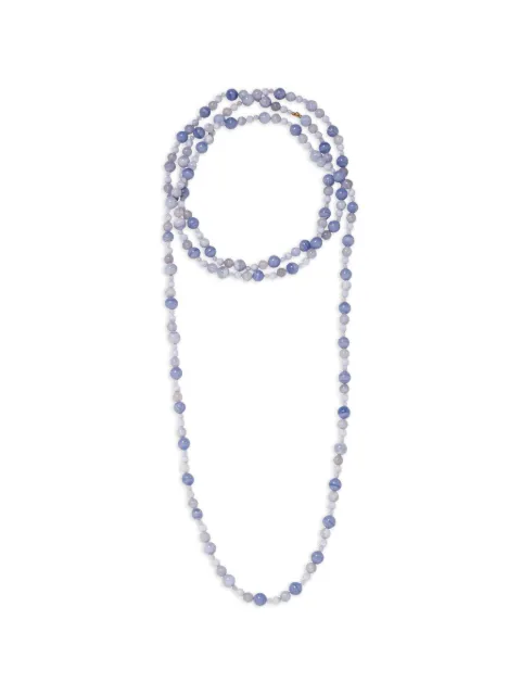 Jennifer Behr Veda beaded necklace Blue 118PD1