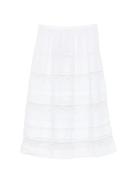 DÔEN Sidra midi skirt White 2163178