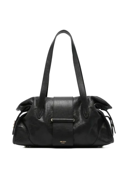 Jimmy Choo Bar Filo leather shoulder bag Black J000182494