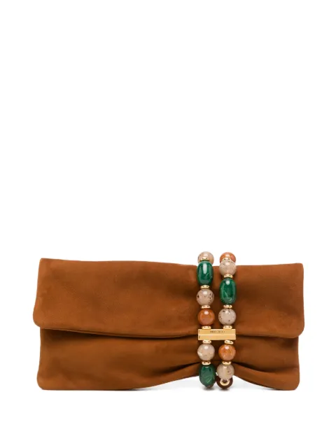 Jimmy Choo Zandra clutch bag Brown J000185135