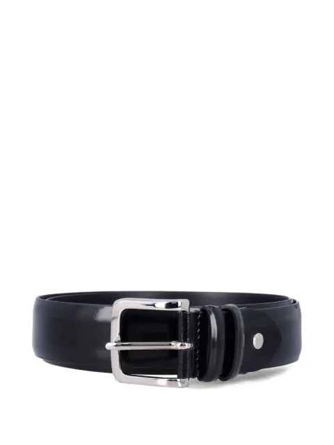 MANCINI 1979 leather belt Black 8902SPAVNERO