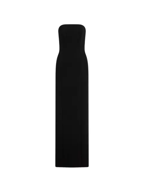 Jenny Packham estelle strapless maxi dress Black ZDD160L