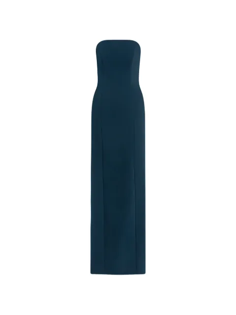 Jenny Packham estelle strapless maxi dress Blue ZDD160L