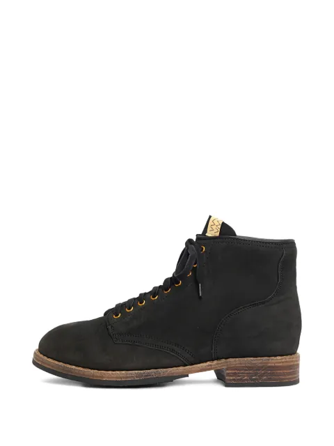 visvim round-toe lace-up boots Black 0126102002003