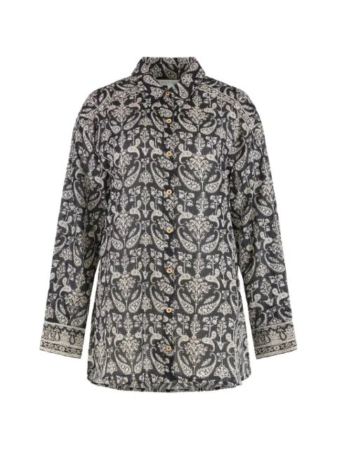 Veronica Beard Lloyd button shirt Blue 2511VO2840427