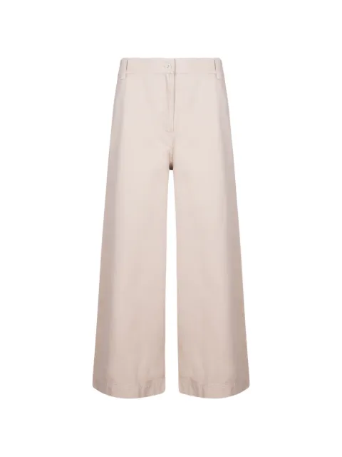 Weekend Max Mara wide-leg buttoned trousers Neutrals 2615131121600