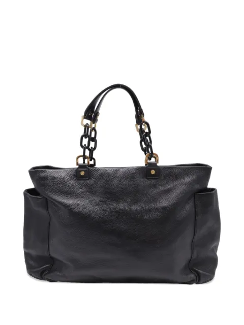 Tory Burch leather tote bag Black GILTPUUSBA643274W