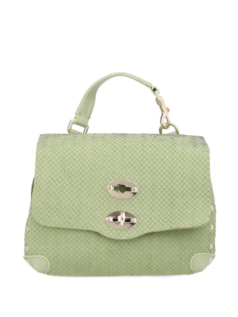 Zanellato baby turn-lock studded tote bag Green 068000B2200000Z0484