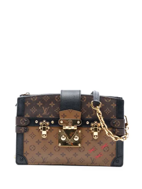 Louis Vuitton Pre-Owned 2021-2025 Monogram Reverse Trunk Clutch crossbody bag Brown H0JXK197HODTR67W