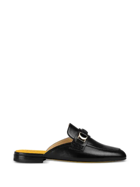 Doucal's metal-detail leather mules Black DD8779MAENUF279NN00