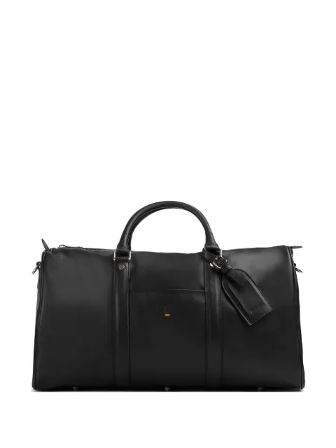 Doucal's top-handle leather holdall Black DB002303UT2840N00
