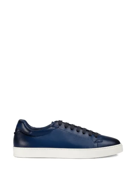 Doucal's blue leather sneakers Blue DU3552SPENUF282EB04