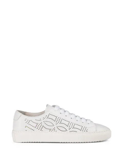 Doucal's perforated leather sneakers White DD8900JESSUY279EW00