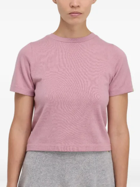 extreme cashmere Tina round-neck T-shirt Pink 26720111TU05ROSA