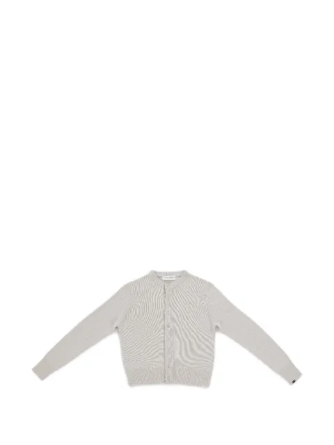 extreme cashmere The Little Lamb cashmere cardigan Neutrals 43512601TU02CHALK