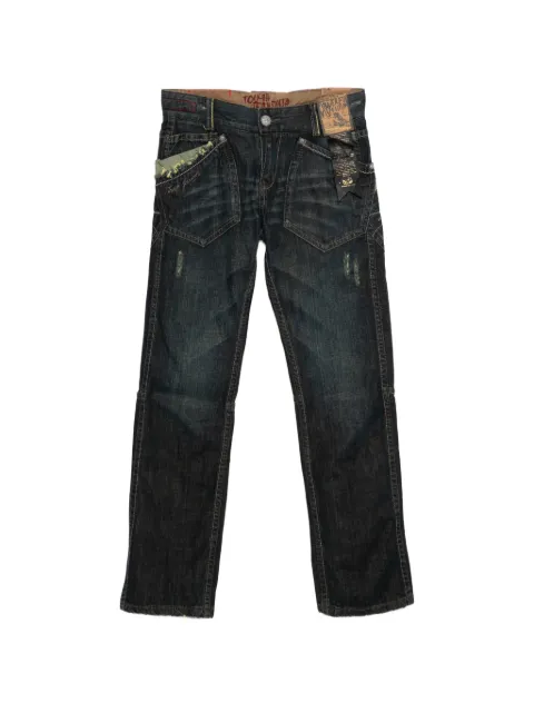 tough jeansmith distressed trousers Blue T19272
