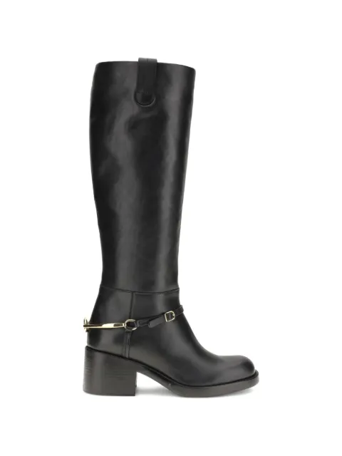 Chloé Dakota leather boots Black CH26S17HVV