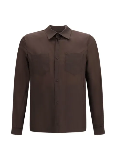Herno slim-fit shirt Brown GI000646U128658800