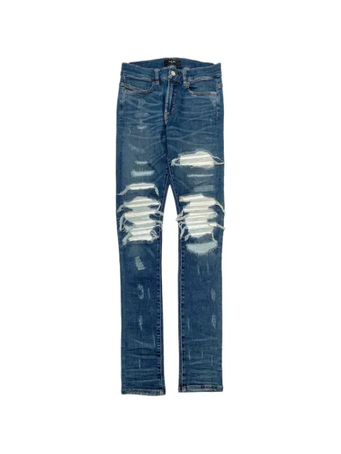 AMIRI ripped-effect jeans Blue AMLPWJCI2017