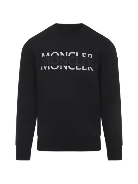 Moncler long sleeve cotton T-shirt Black L10918G0000489AZY