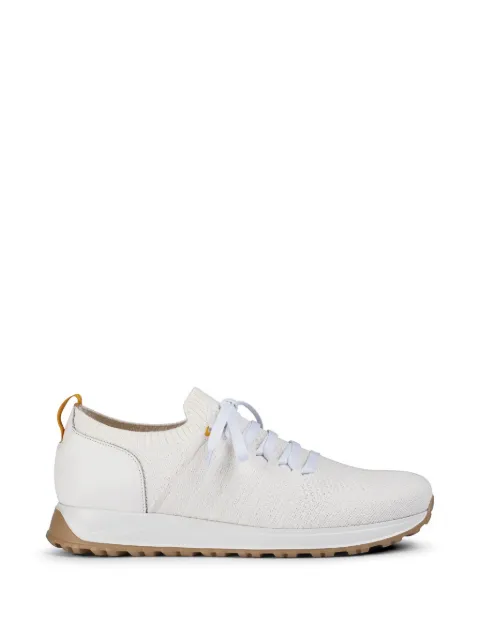 Doucal's leather technical fabric sneakers White DU3222SYDNPZ830DW13