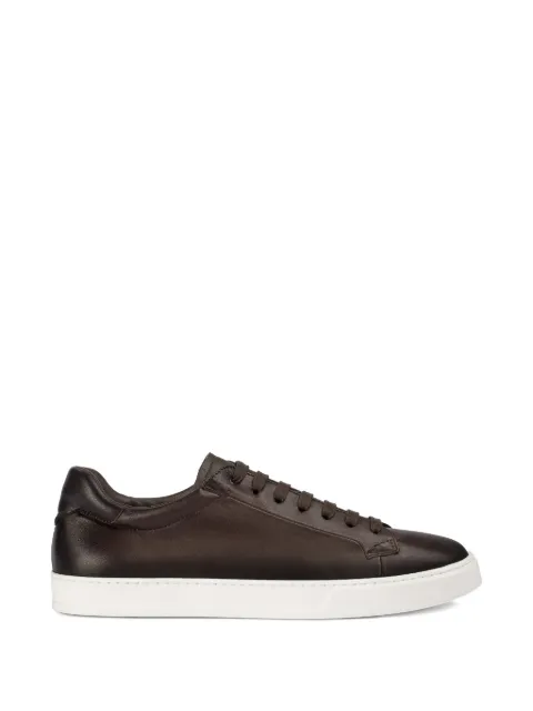 Doucal's leather lace-up sneakers Brown DU3552SPENUF282