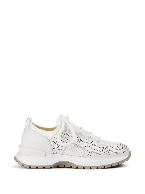 Doucal's open-work sneakers White DD8898WHINPZ850SW00