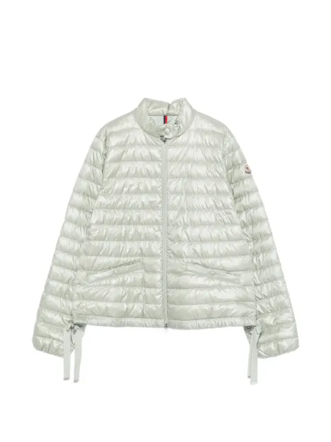 Moncler Azalee tie-details jacket Neutrals L10931A00099597QN