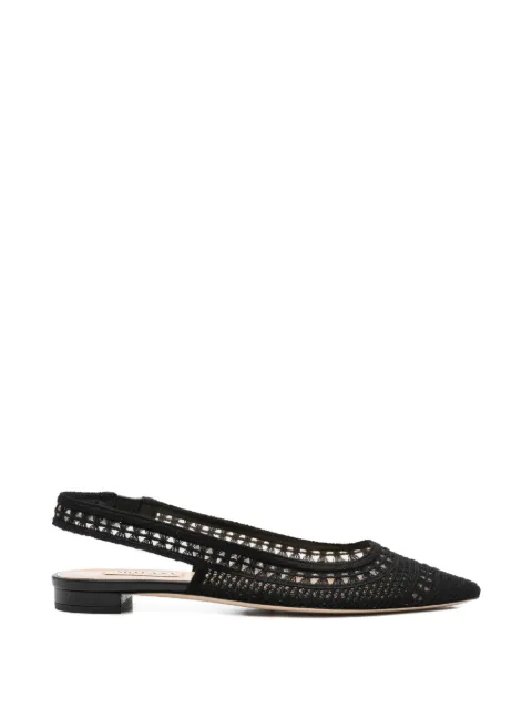 Arteana Trieste point-toe slingback sandals Black SIGTRIBLASBFLBLACK