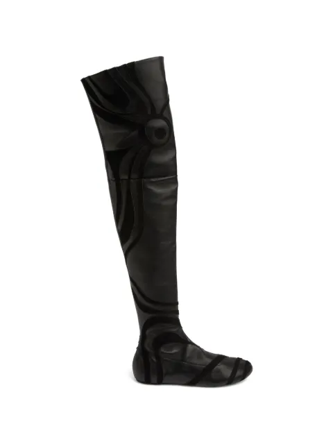 PUCCI Marmo over-the-knee boots Black 5UCD055UX11