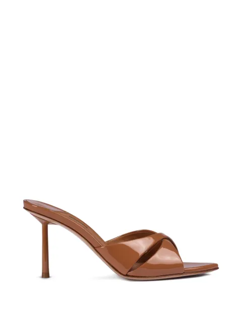Le Silla 80mm Shirley mules Brown 6621F080BXPPGSM