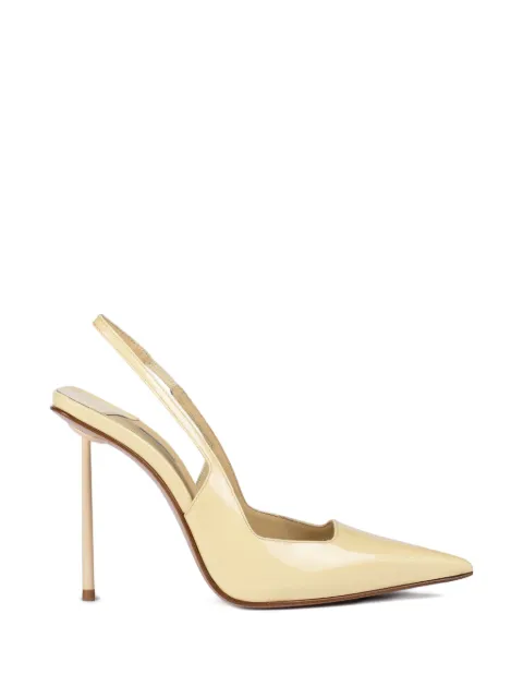 Le Silla Amelia slingback pumps Yellow 6101E100BXPPGSM