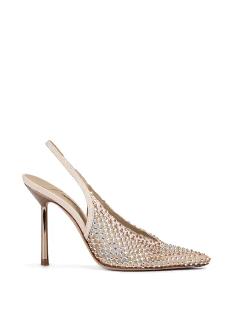 Le Silla Gilda embellished slingback pumps Neutrals 4189E090BXPPSCM