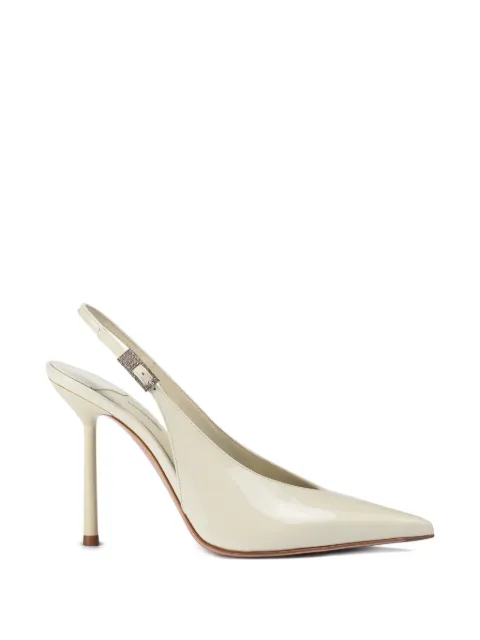 Le Silla Clivage slingback pumps Neutrals 4225C090BXPPGSM