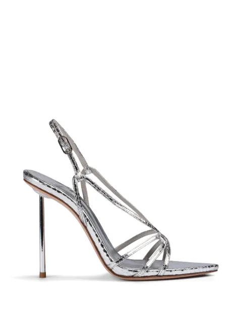 Le Silla Eugenie strappy sandals Silver 4052F100BXPPNAJ