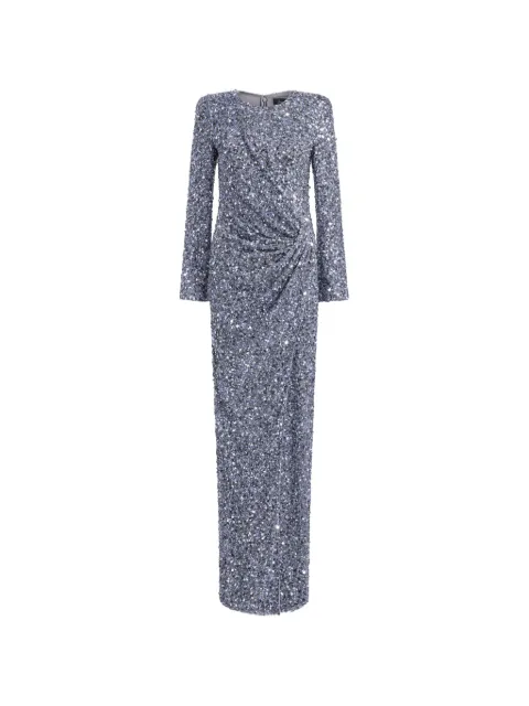 Jenny Packham marie sequin-embellished gown Grey JPEX454