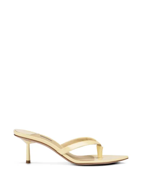 Le Silla Giselle thong-strap sandals Yellow 6606F060BXPPGSM
