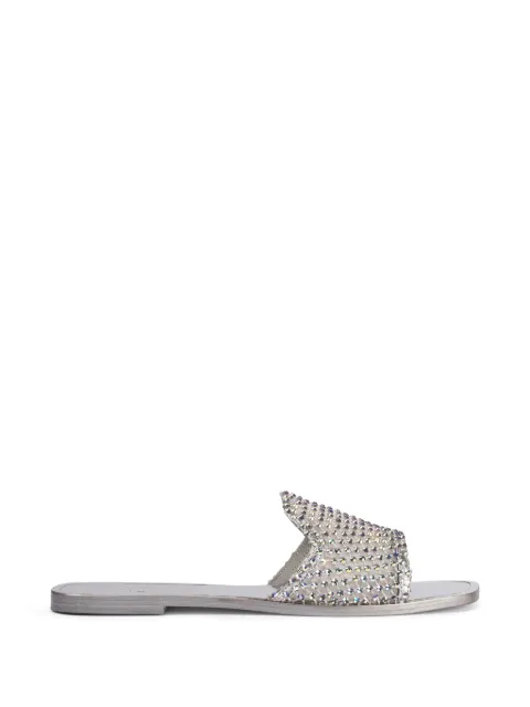 Le Silla Gilda embellished sandals Silver 4697F020MCPPCAZ