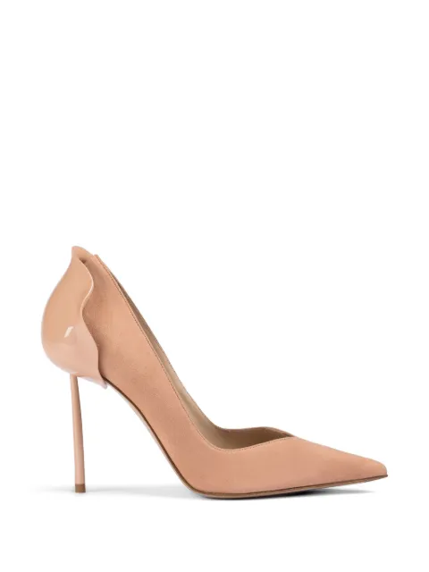 Le Silla Petalo suede pumps Neutrals 3115E090BXPPVER