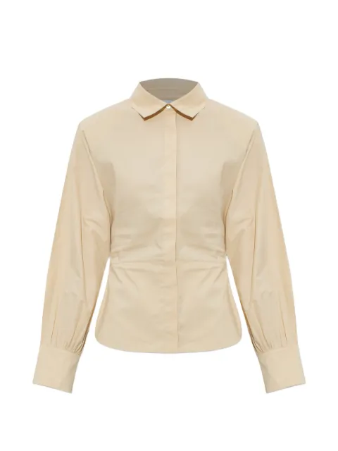 IRO Janine long-sleeve shirt Neutrals WP18JANINE