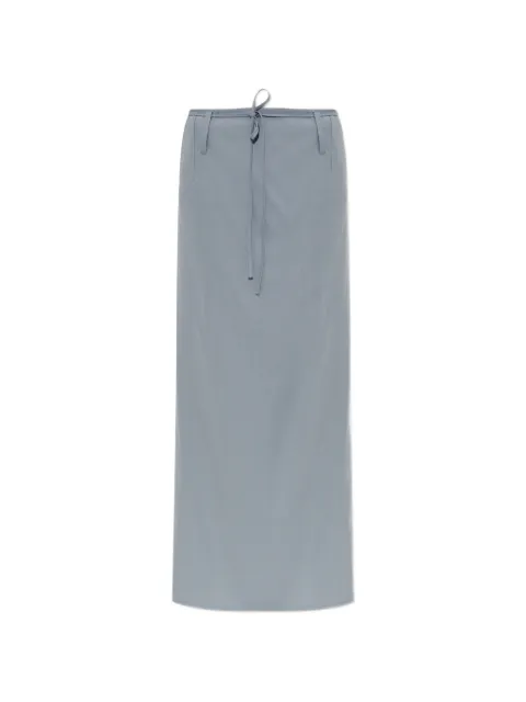 IRO drawstring skirt Grey WP31ARLINE