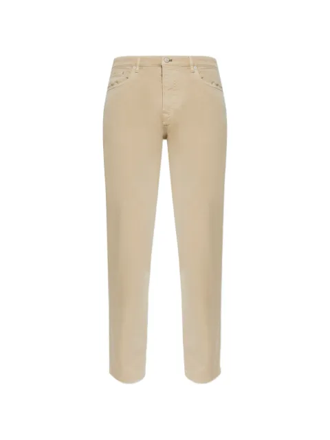 PS Paul Smith logo-patch trousers Neutrals M2R750ZV22377