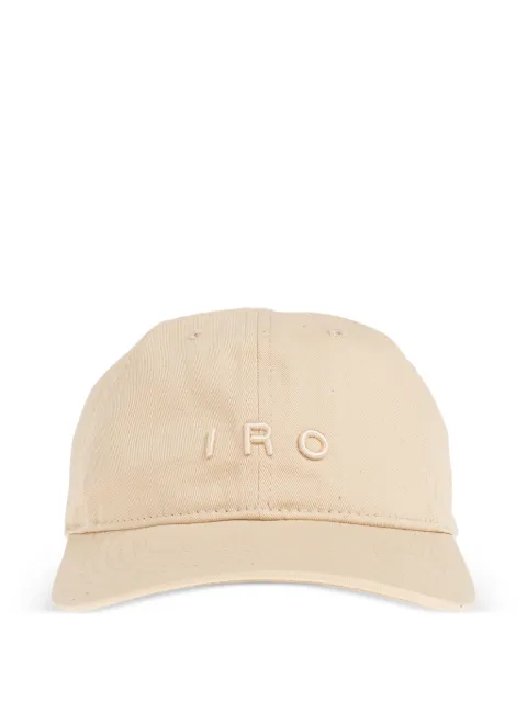 IRO Embroidered cap Neutrals WP90NEOGREBSOFT