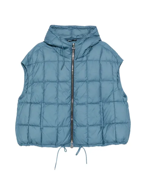 Ienki Ienki Arco hooded quilted gilet Blue COZYARCOVEST