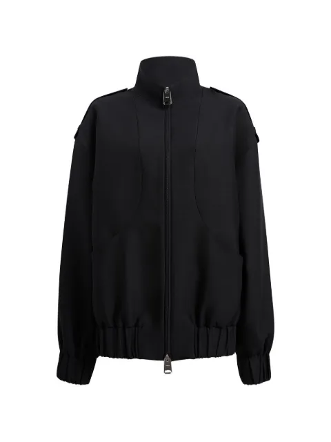 KHAITE Sigi zip high-neck bomber jacket Black 6200577200