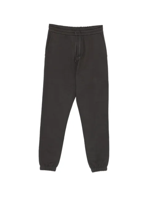 Saint Laurent logo-patch drawstring track pants Brown 813788Y36SW
