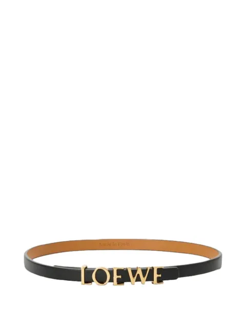 LOEWE leather bracelet Black J242DWLX021206